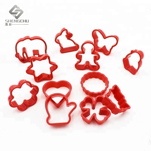 Shengchu Eco-Friendly Plastic <strong>Cookie</strong> Mold 12 Pieces Various <strong>Shapes</strong> for DIY Creativity Kid-Friendly <strong>Cookie</strong>/Dough/Toast <strong>Cutter</strong> - Product Image 6