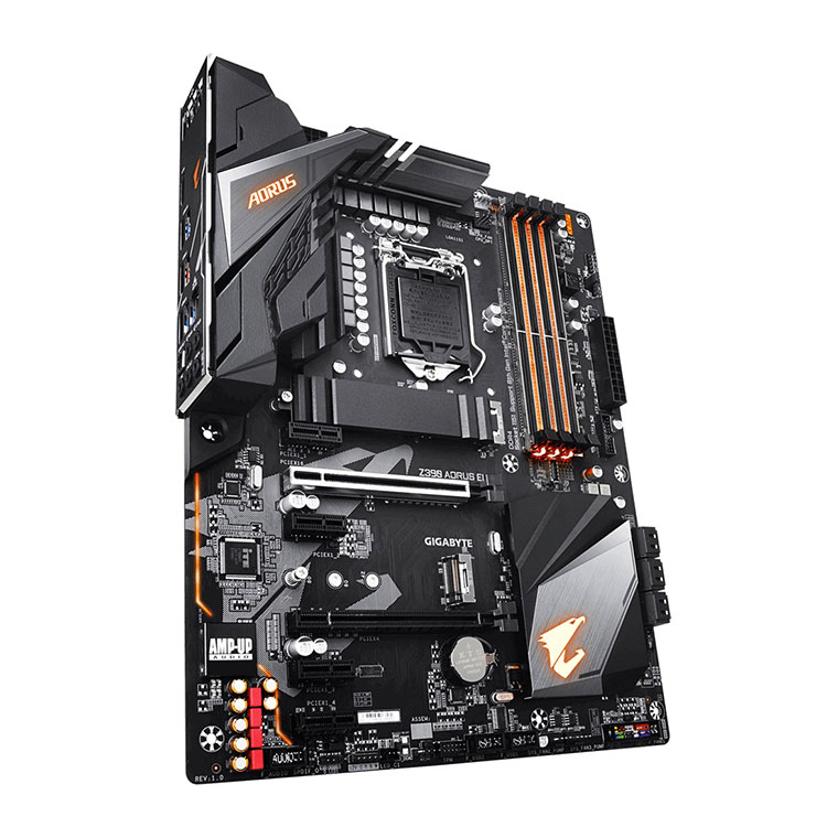 Used GIGABYTE Z390 AORUS ELITE LGA 1151 Motherboard for