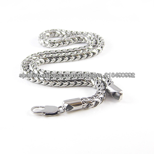 Acero inoxidable Dorado cadena del encintado de la pareja - Product Image 4
