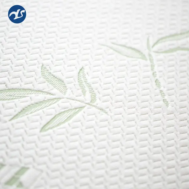 Patrón personalizado textil punto por urdimbre anti ácaros tela