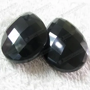 Pear shaped black onyx beads,black onyx gem stones price