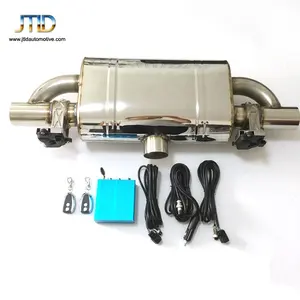 Knalpot Elektronik Knalpot Valvetronik Ganda Knalpot Muffler dengan Remote Kontrol