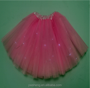 Falda de tutú <span class=keywords><strong>LED</strong></span> colorida para niñas, tutú de ballet, nuevo diseño - Product Image 2