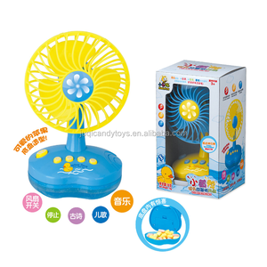Jaune canard conteur avec musique poésie antique ventilateur jouets éducatifs bonbons - Product Image 1