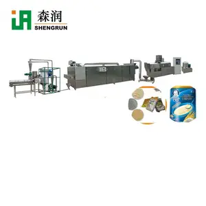 Nutrition rice powder baby cereal food processing line / machine