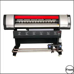 XP600 Hoofd Digitale Banner Drukmachine Eco Solvent Printer 1.6 m