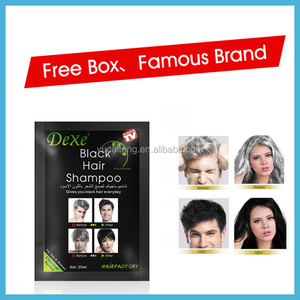 DEXE Shampooing Colorant 100% Couvrant <span class=keywords><strong>les</strong></span> <span class=keywords><strong>Cheveux</strong></span> Gris, Teinture Noire <span class=keywords><strong>pour</strong></span> <span class=keywords><strong>Cheveux</strong></span> Blancs, Solution Sans Ammoniaque, Sans PPD, Sûr et Sain <span class=keywords><strong>pour</strong></span> Hommes et Femmes - Product Image 6