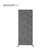 Barrières acoustiques mobiles pour studio, diffuseurs acoustiques avec roulettes