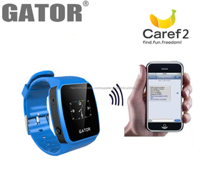 El Reloj de pulsera portable GPS Tracker para los niños de seguimiento en el móvil y <span class=keywords><strong>web</strong></span> --- caref reloj (Cocodrilo) - Product Image 4