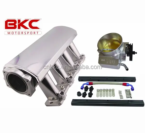 BK-3231KIT LS1 LS2 LS6 Fab Intake Với Nhiên Liệu Rail Kit Và Throttle Cơ Thể 92 Mét