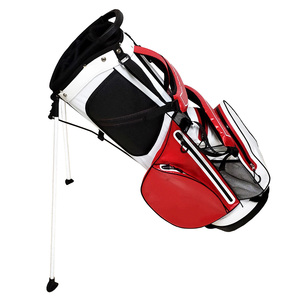 KONDAY Lightweight Waterproof Nylon 9'' Inch 6-way <strong>Golf</strong> Stand <strong>Bag</strong> <strong>Golf</strong> Carry <strong>Bags</strong> with Double <strong>Strap</strong> - Product Image 2