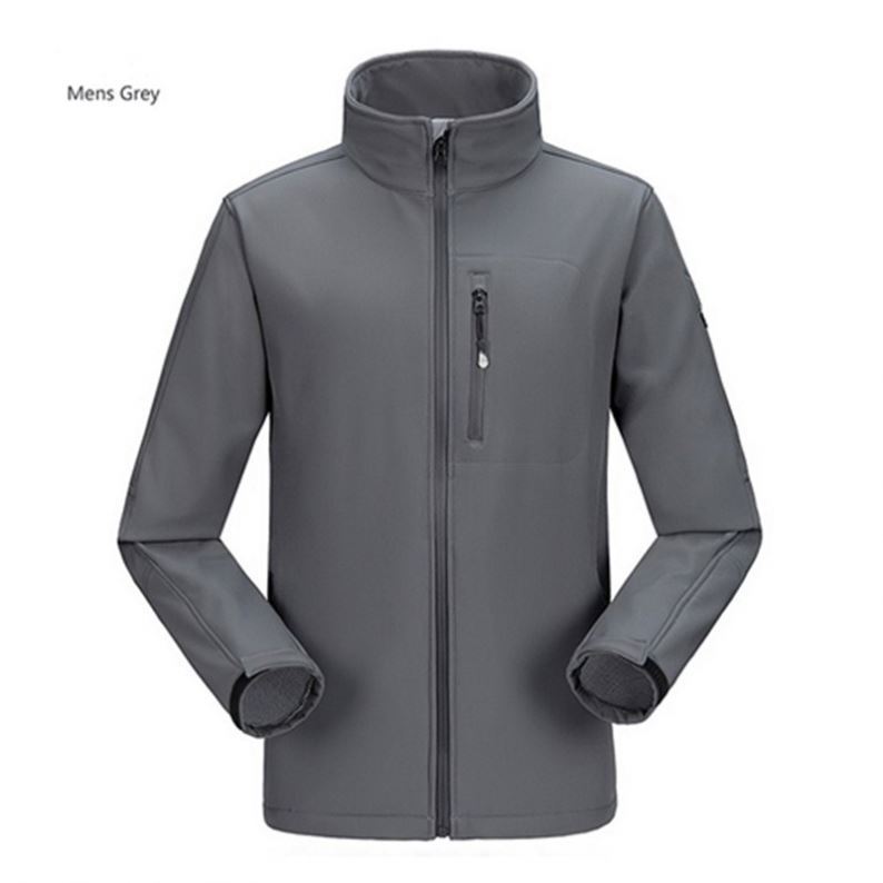 Hommes Softshell Lié Veste Coupe-Vent En Plein Air Veste