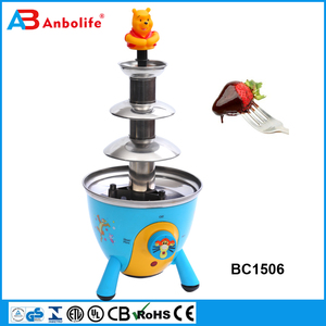 Fontana di Cioccolato Elettronica Mini Professionale Anbo, Facile da Usare, Tripla Fontana - Product Image 5