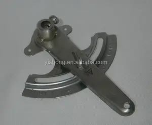 Zinc round damper quadrant handle handle damper damper damper silver yizhong gi air damper GUA ED-1 ventilation ed 1 accessory 3 kinds