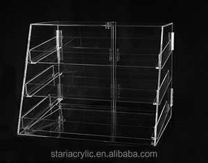 Hộp Đựng Bánh Cupcake Trong Suốt 3 Tầng Bằng <span class=keywords><strong>Acrylic</strong></span>, Khay Có Thể Tháo Rời - Product Image 4