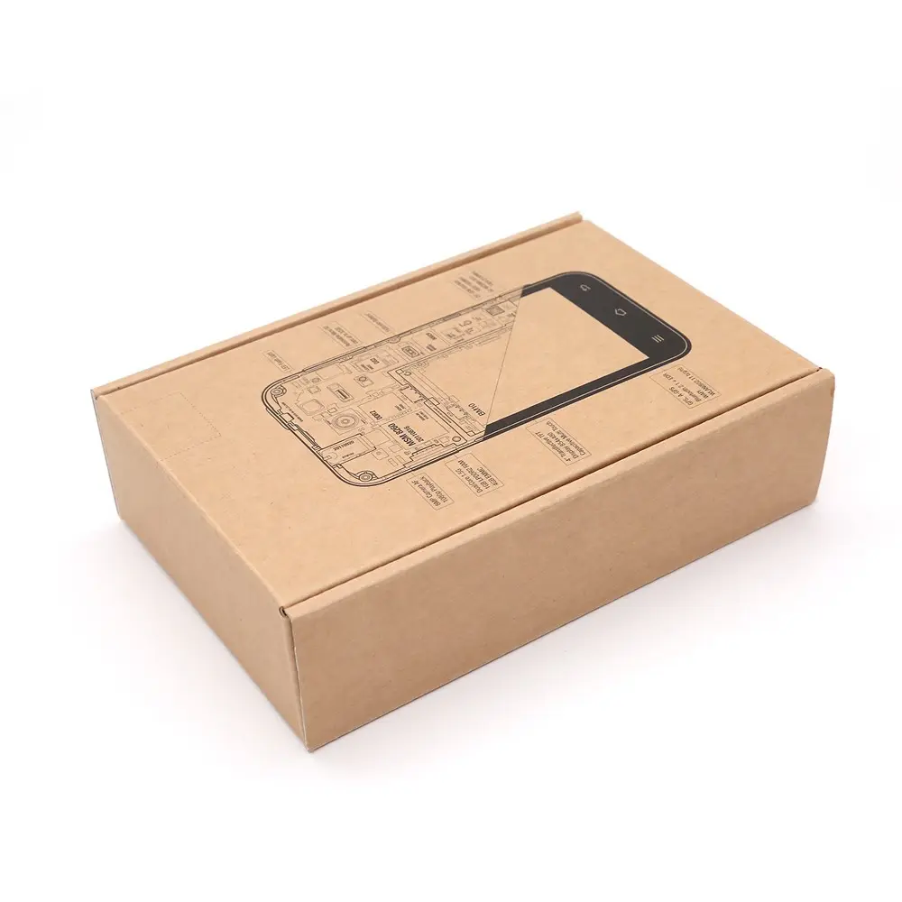 Caixa de armazenamento de embalagem barata reciclável do telefone móvel caixa de embalagem