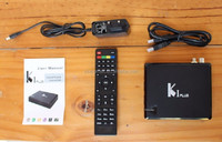 Receptor de Satélite Amlogic S905 de 64 Bits, Cuatro Núcleos, Android 5.1, DVB T2, DVB S2 Combo, IPTV HD, Televisión por Internet Gratuita a través de Satélite