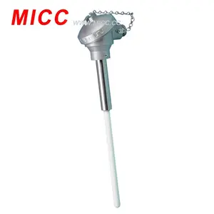 Probes Thermocouple MICC SS316 MI Cable And KNE Head K Type Probe Thermocouple