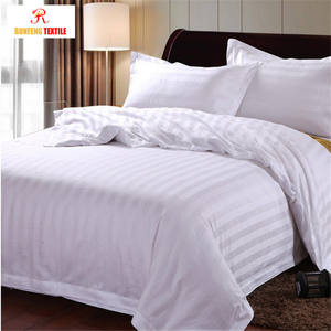 Hôtel de luxe king size neige blanc arabie saoudite ensemble de literie 100% coton - Product Image 2