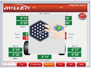 MILLER Đa Ngôn Ngữ, Độ Chính Xác Cao Màn Hình Lớn 3D Wheel Alignment 3D Wheel Alignment Máy, Dữ Liệu Cập Nhật Miễn Phí Cho Trọn Đời - Product Image 4