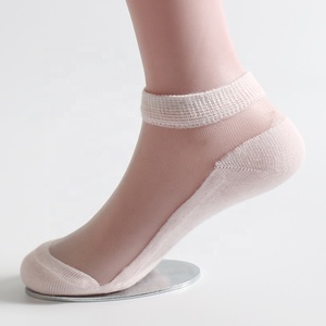 Été Mince Cristal Soie Cheville Coton Mignon Enfant Enfants Bébé Chaussettes - Product Image 4