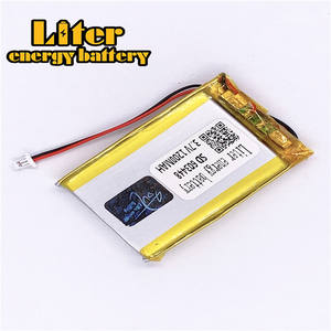 Plug 1.0-<span class=keywords><strong>2</strong></span> P 3.7 V 603448 mah 1200 lithium polymer lipo rechargeable battery li ion Solar lithium battery with PCM - Product Image 2