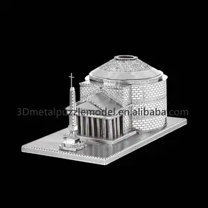 Los nuevos modelos rompecabezas tipo panteón romano educativos 3d de metal