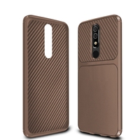 Unda para nokia 5.1 plus c21 g11 g21 1.4 5.4 3.4 2.4 케이스 탄소 섬유 메쉬 소프트 실리콘 tpu 케이스 뒷면 커버