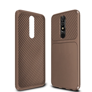 Coque arrière de téléphone portable, en silicone, souple, en tpu, à maille de carbone, pour nokia 5.1 plus c21 g11 g21 1.4 5.4 3.4 2.4 - Product Image 5