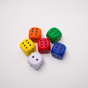 Dados deportivos y de entretenimiento de espuma gigante de PU personalizados para aliviar el estrés y juegos divertidos - Product Image 3
