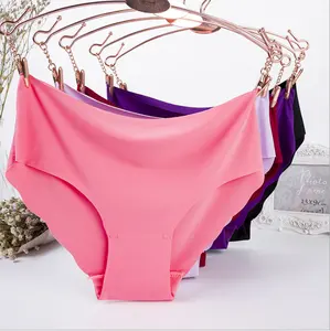 2024 più venduto donne senza tracce mutandine senza soluzione di continuità biancheria intima di un pezzo di seta di ghiaccio - Product Image 1