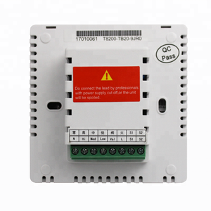 Bộ Phận Cuộn Dây Quạt Bán Chạy Nhất FCU HVAC Bộ Điều Nhiệt Có Thể Lập Trình Được Màn Hình Cảm Ứng - Product Image 5