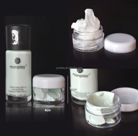 Vente flash : Kit de voyage cosmétique 50 ml, flacon rechargeable en plastique PET anti-fuite avec bouchon à vis, pochette zippée, impression personnalisée