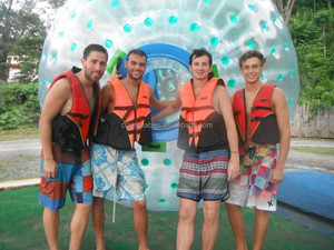 Loco gigante Bola de hámster humana para la venta y bola del zorb o la bola rodante para hierba o hill - Product Image 2