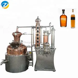 500 L gin hala şarap imalatı ekipmanları buhar damıtma ekipmanları