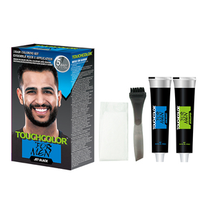 Prodotti di vendita caldi Kit barba per <span class=keywords><strong>uomo</strong></span> <span class=keywords><strong>tintura</strong></span> permanente per barba 15ML veloce <span class=keywords><strong>tintura</strong></span> per <span class=keywords><strong>capelli</strong></span> neri shampoo colorante nero naturale organico - Product Image 2