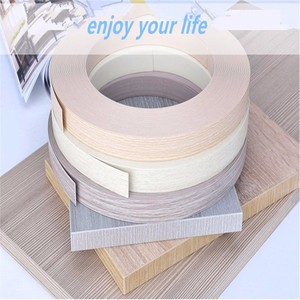 Ruizhan White <strong>Black</strong> Various Colours Pvc <strong>Edge</strong> Banding High Grade Decoration for Panel Furniture Usage Edging Tape - Product Image 5