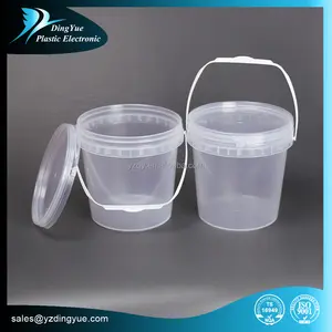 Distintivo rápido proveedor 10 litros cubo de plástico