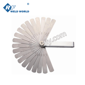 Edelstahl-Fühlerlehren Dickenmesswerkzeuge 23-teiliges Set mit 0,02-0,1mm Messbereich - Product Image 6
