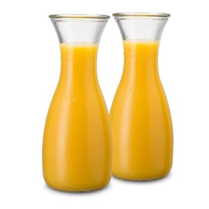 Pompe à eau en verre avec couvercle, dispositif de protection, bec goutte à goutte, pichet à eau Pour réfrigérateur <span class=keywords><strong>1l</strong></span> Pour les jus, citron, thé, lait, vin - Product Image 3