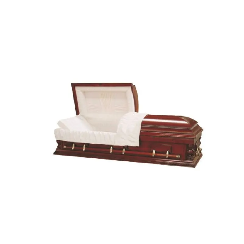 Cenaze için çin yüksek kaliteli katı ahşap Coffins sağlar TD-A09