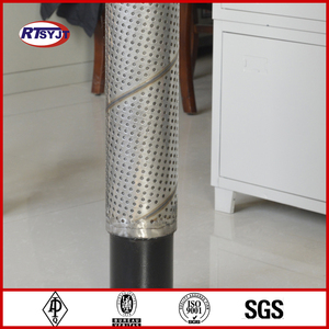 Endüstriyel Paslanmaz Çelik Silindir Delikli Metal Örgü, Sıvı Filtresi için Yuvarlak Delikli, Tarım Endüstrileri Kullanımı - Product Image 3