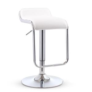 Chaise pivotante avec dossier réglable en <span class=keywords><strong>hauteur</strong></span>, chaise <span class=keywords><strong>de</strong></span> salle à manger en acier inoxydable, cuir PU, réception pour cuisine, salle à manger - Product Image 3