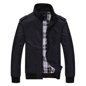 Chaquetas de cuello levantado para <span class=keywords><strong>hombre</strong></span>, chaqueta informal <span class=keywords><strong>juvenil</strong></span>, precio al por mayor de China, novedad de otoño - Product Image 2