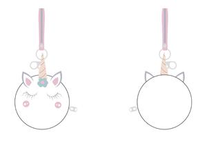 Portamonete animale portachiavi portamonete in Silicone simpatico coniglio a forma di <span class=keywords><strong>unicorno</strong></span> Mini <span class=keywords><strong>borsa</strong></span> impermeabile in plastica per portamonete all'ingrosso - Product Image 3