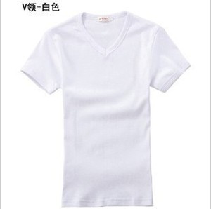2015 Último Estilo al por mayor Para Hombre Ropa De Verano Hombre de Manga Corta Camiseta - Product Image 3