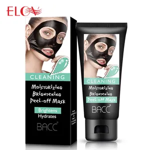 โรงงานราคา Deep Cleansing Moisturizing Blackhead Remover Mask หน้ากากขายยอดนิยม Dead Sea Black Peel Off Face Mask