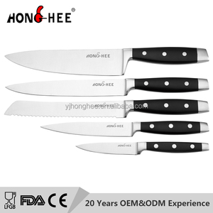 <span class=keywords><strong>Set</strong></span> di 5 <span class=keywords><strong>Coltelli</strong></span> da Cucina in Acciaio Inossidabile Swiss Line con Blocco per Chef - Product Image 2