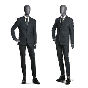 Maniquí Masculino <span class=keywords><strong>de</strong></span> Cuerpo <span class=keywords><strong>Completo</strong></span> en Gris Mate Abstracto y Moderno, Maniquí <span class=keywords><strong>de</strong></span> Traje para <span class=keywords><strong>Hombre</strong></span> <span class=keywords><strong>de</strong></span> Negocios - Product Image 6