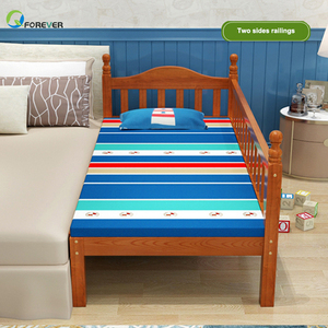 In Legno massello Bambino Letto Singolo Camera Da Letto Semplice E Moderno Letto Singolo <span class=keywords><strong>Per</strong></span> Bambini Letto - Product Image 1
